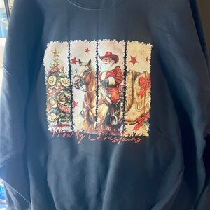 Men's Black Christmas Sweater